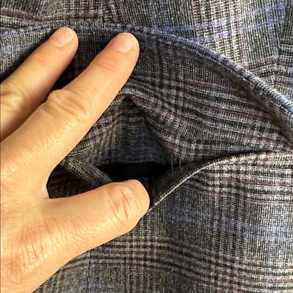 Madewell The Rosedale Blazer Italian Fabric Coat in Kyle Mini Glen Plaid Size 10 - Picture 8 of 16